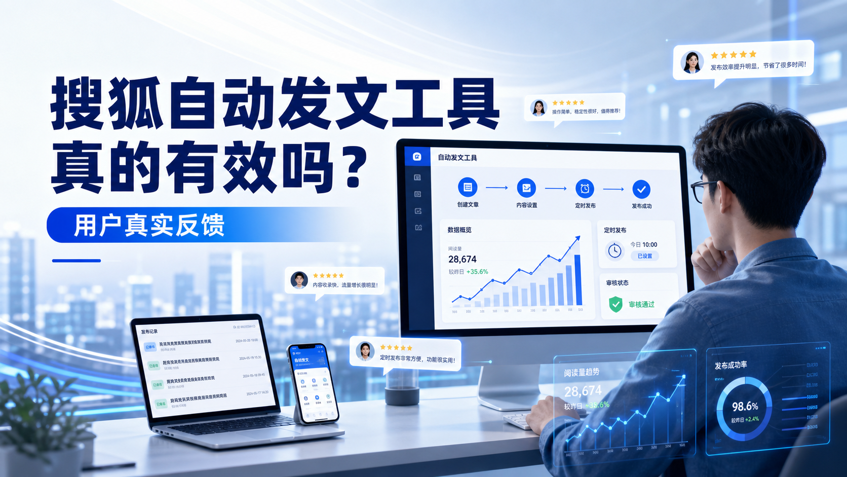 搜狐自动发文工具真的有效吗？襄阳用户的真实反馈