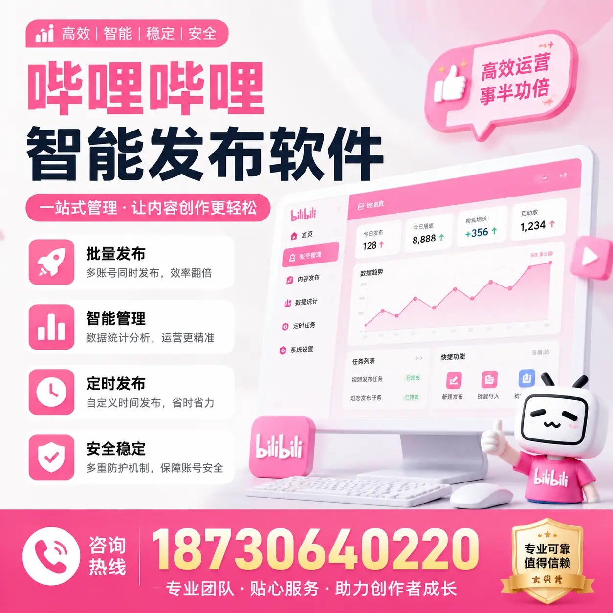 如何评估哔哩哔哩智能发布软件的ROI？襄阳 企业必读